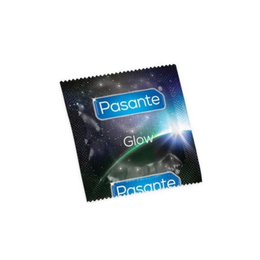 Pasante Glow In The Dark 12 Units single condom