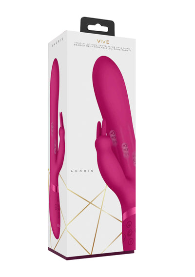 Vive Amoris Thrusting Rabbit Vibrator Stimulating Beads