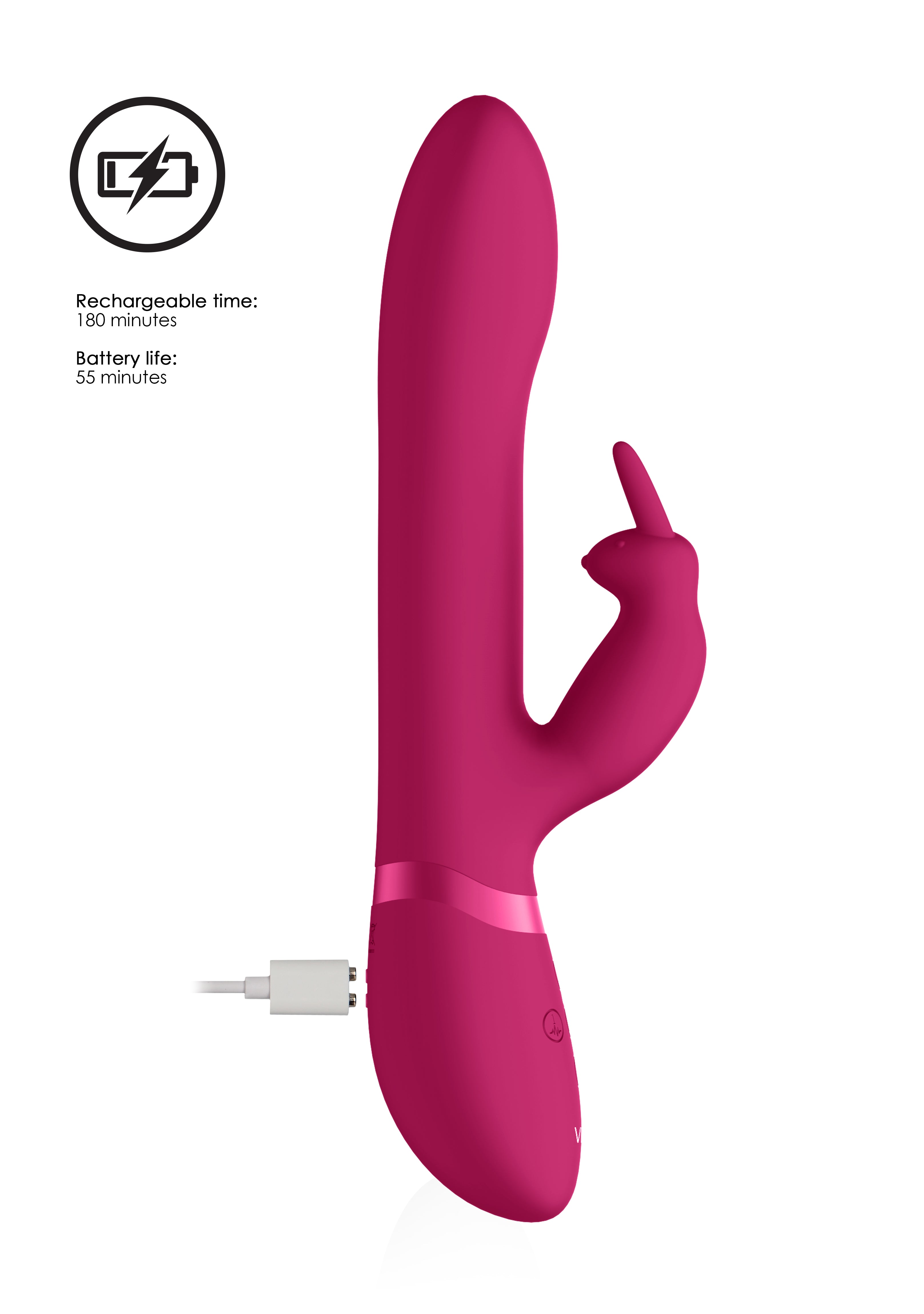 Vive Amoris Thrusting Rabbit Vibrator Stimulating Beads