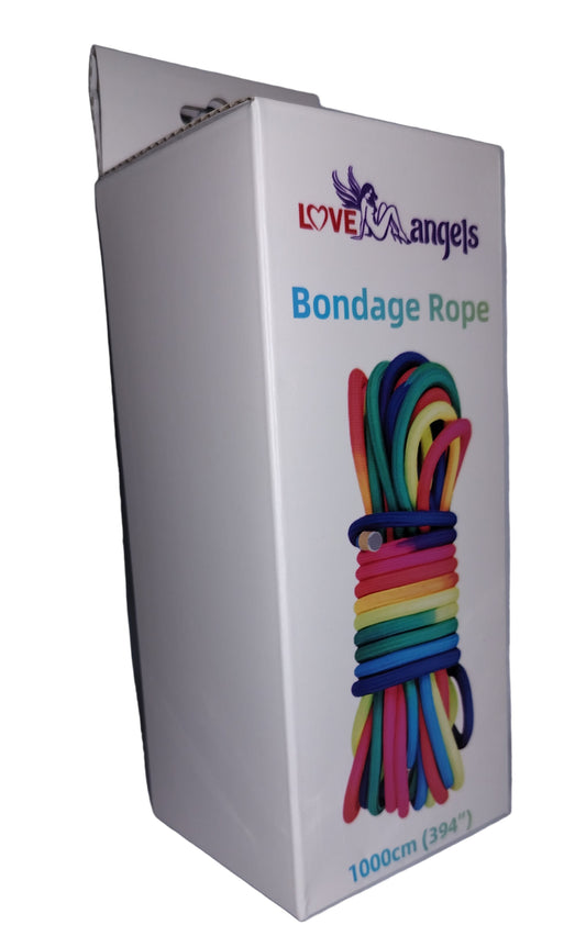 Rainbow Cotton Bondage Rope
