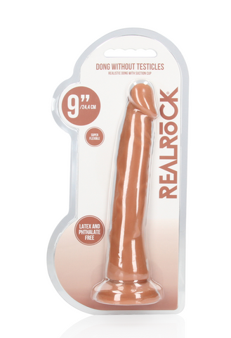 RealRock 9 Inch Dong Without Testicles packaging