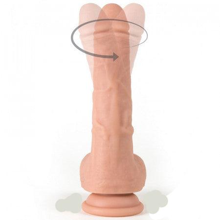 Realstuff 7.5 Inch Rotating Dildo With Remote