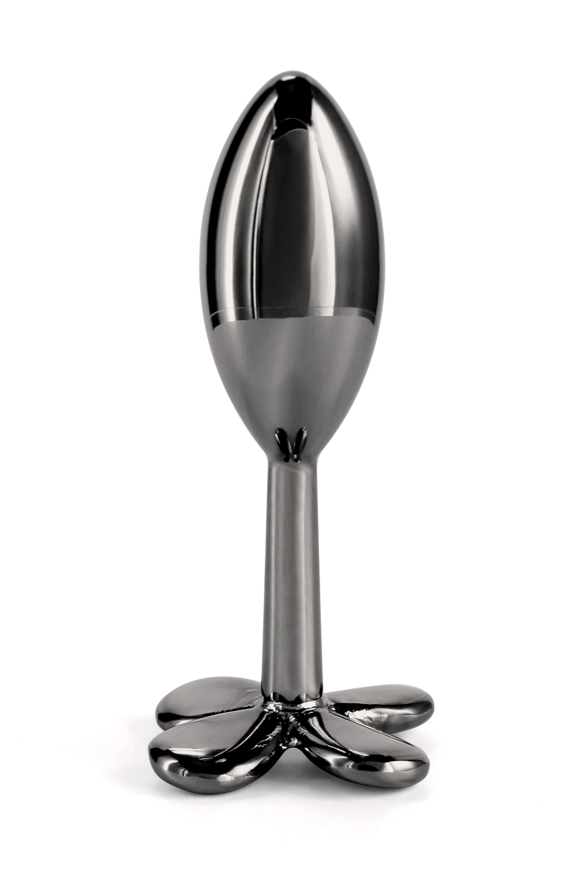 Rear Assets Clover Gunmetal Butt Plug