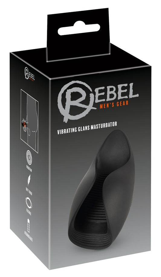 Rebel Vibrating Glans Masturbator box