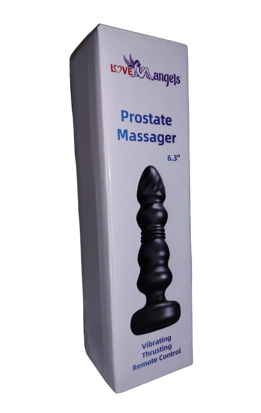  Rechargeable Vibrating And Thrusting Prostate Massager With Remote box