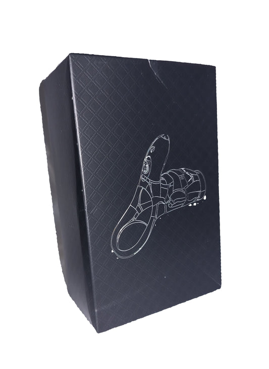 Rechargeable Vibrating Cock Ring with Clitoral Stimulator box