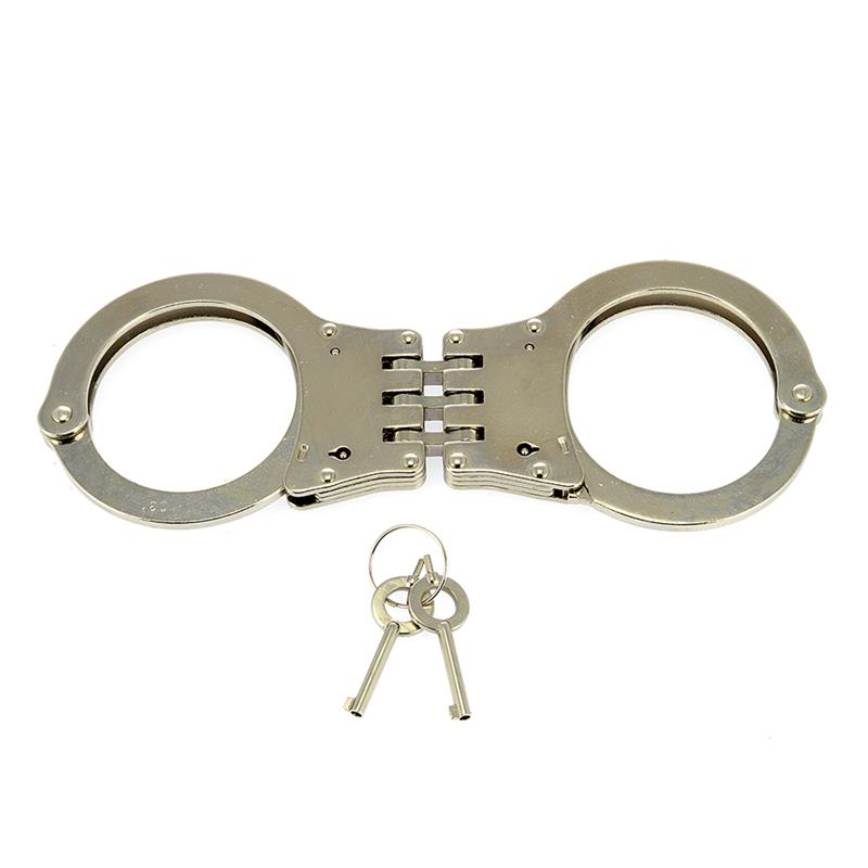 Rimba Bondage Play Heavy Duty Metal Cuffs with keys