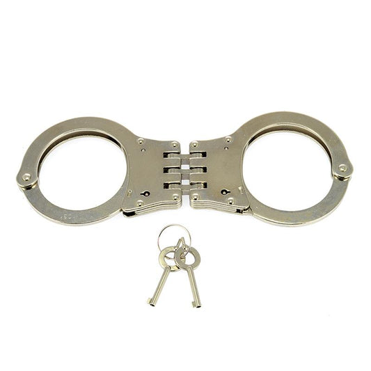 Rimba Bondage Play Heavy Duty Metal Cuffs with keys