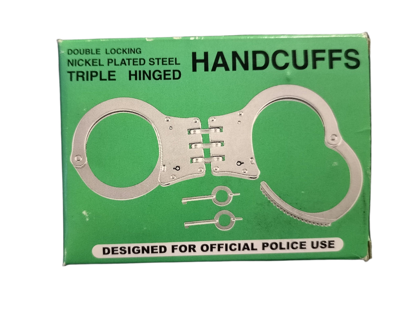 Rimba Bondage Play Heavy Duty Metal Cuffs box