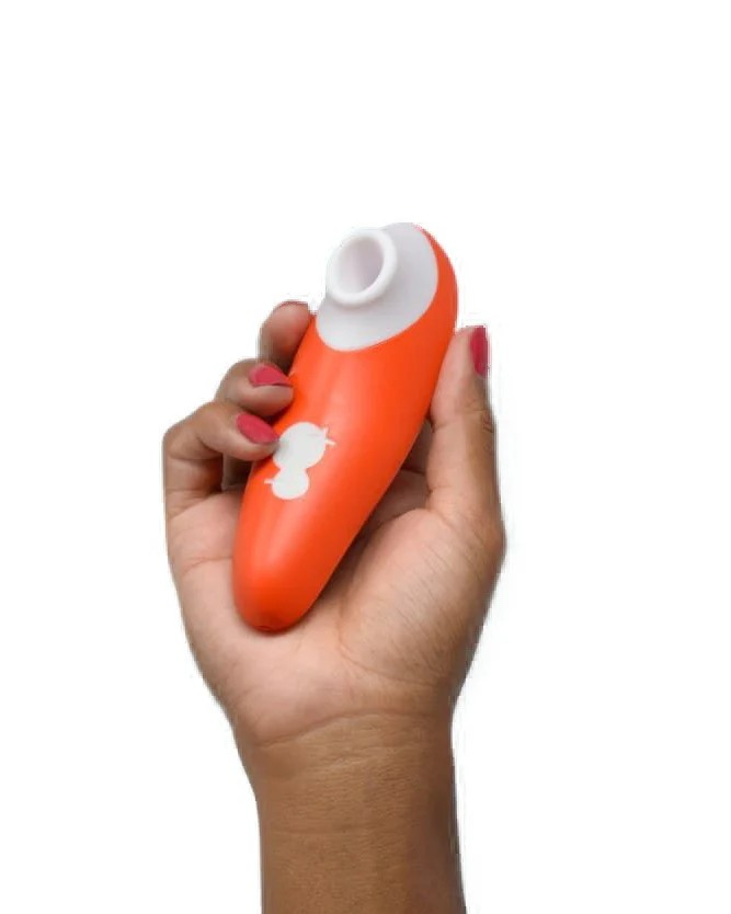 Romp Switch Air Pulse Stimulator in hand