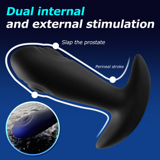 Loveangels Reggie Tapping And Vibrating Anal Plug With Remote