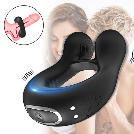 Loveangels Vibrating Duo Ball Cock Ring