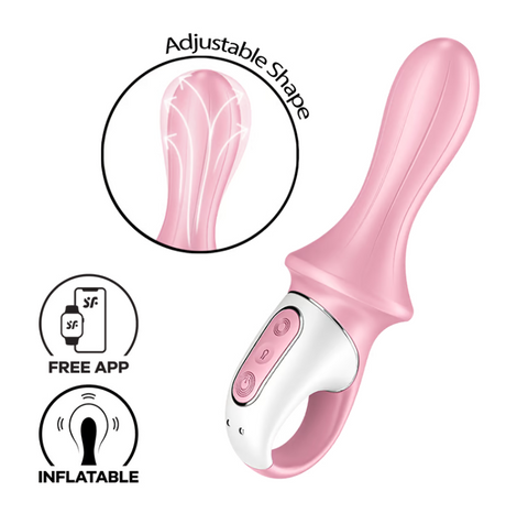 Satisfyer Air Pump Booty 5+ Inflatable Anal Vibrator