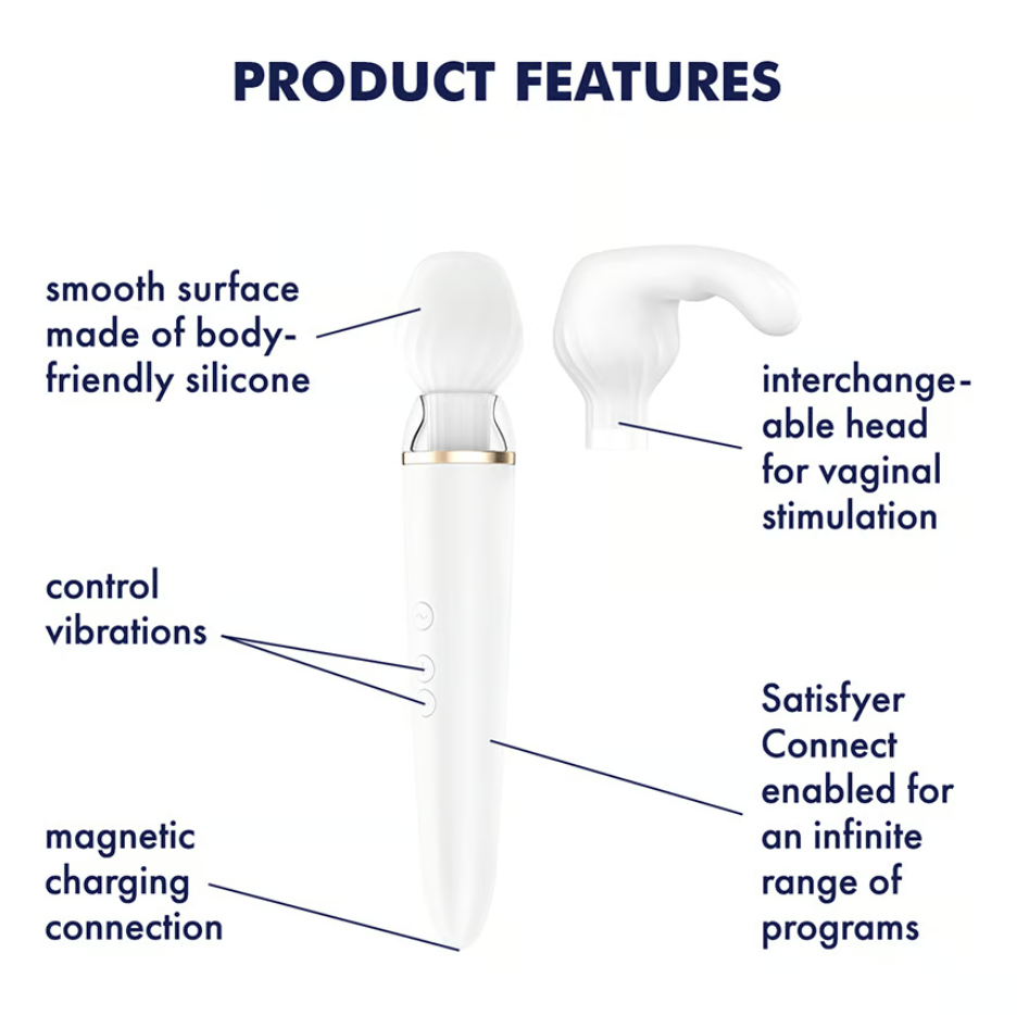 Satisfyer Double Wand-Er features