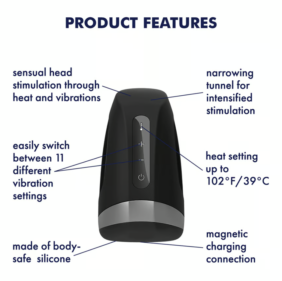 Satisfyer Men Vibration With Heat features