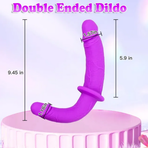 Loveangels Linked Play Double Ended Dildo With Harness
