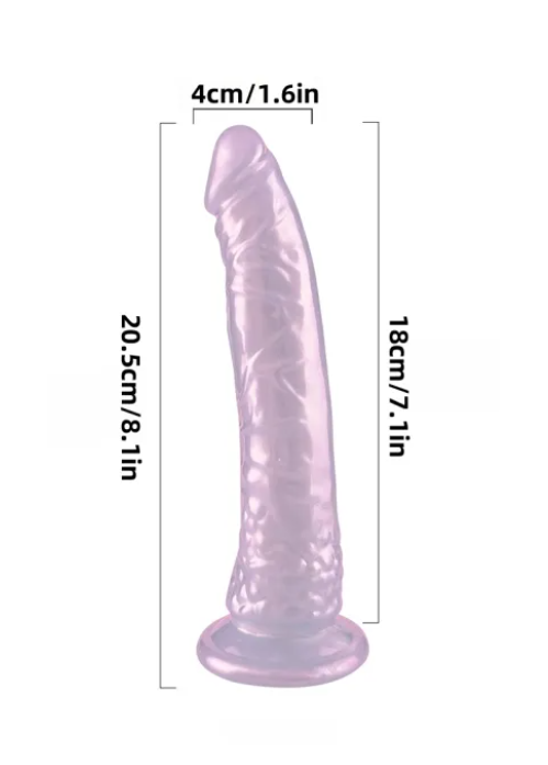 Loveangels Pearl Purple 8.1" Dildo