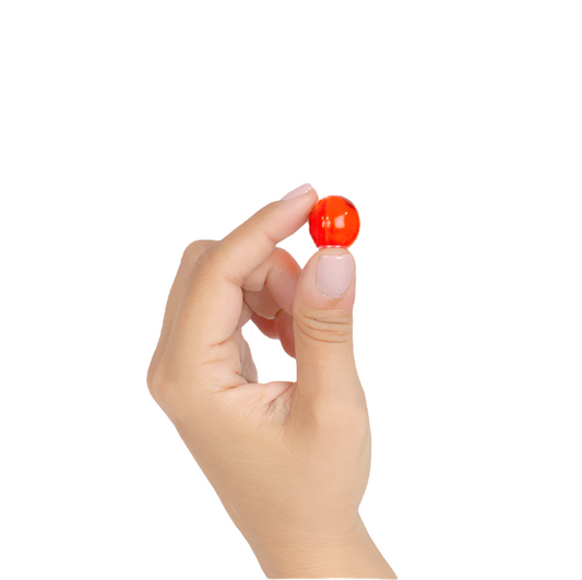 Secret Play 2pk Brazilian Balls Set - Strawberry in hand