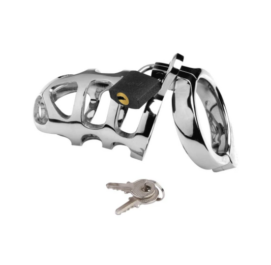 Shots Brutal Chastity Cage with keys