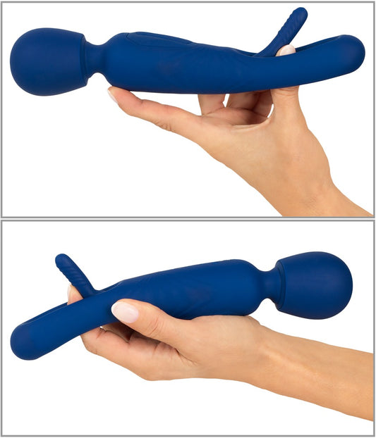 Sweet Smile Two in One Wand with Flicking Tongue hand