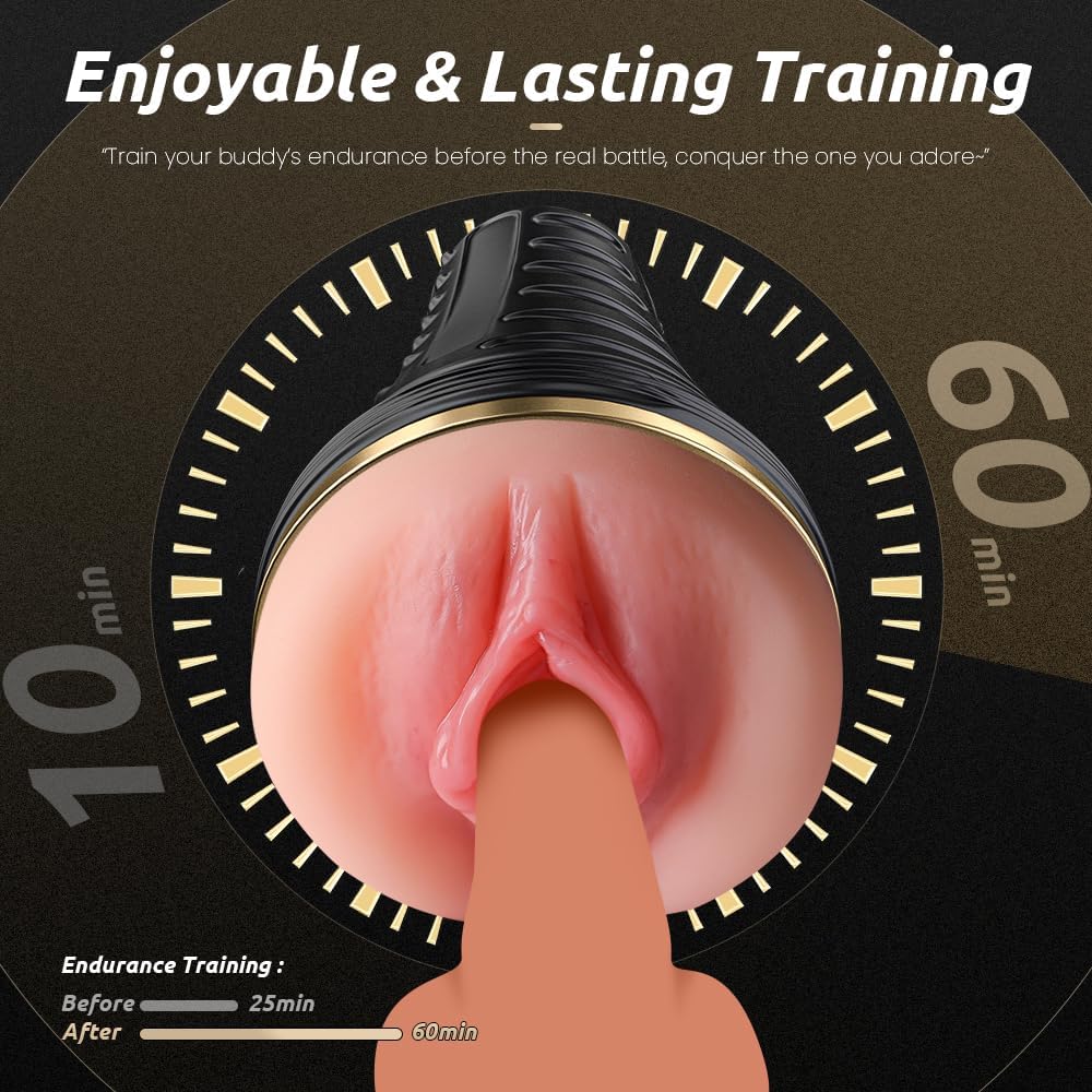 Loveangels Soft Grip Realistic TPR Masturbator