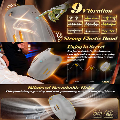 Loveangels Vibrating Chastity Cage With App Control