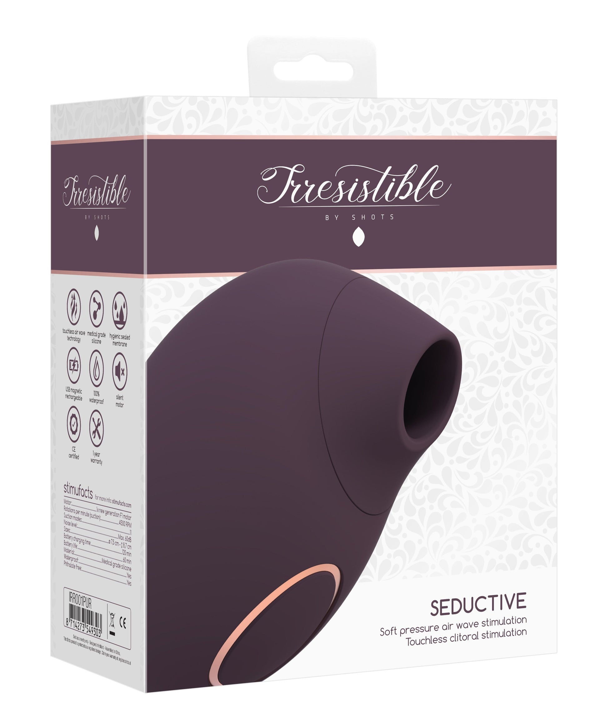 The Irresistible Collection Seductive box purple