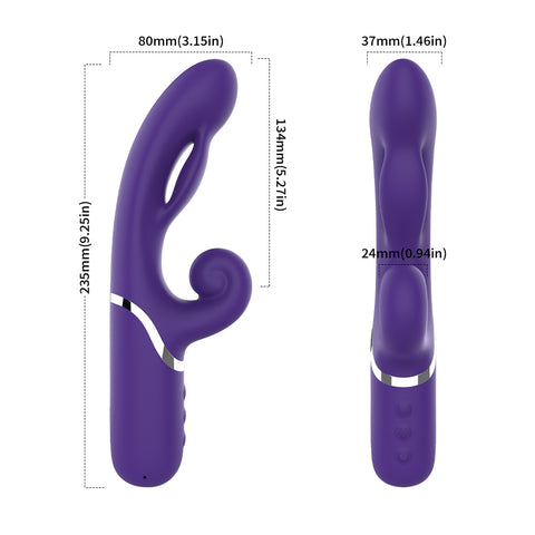 Loveangels Inflatable Rabbit With Expandable Shaft