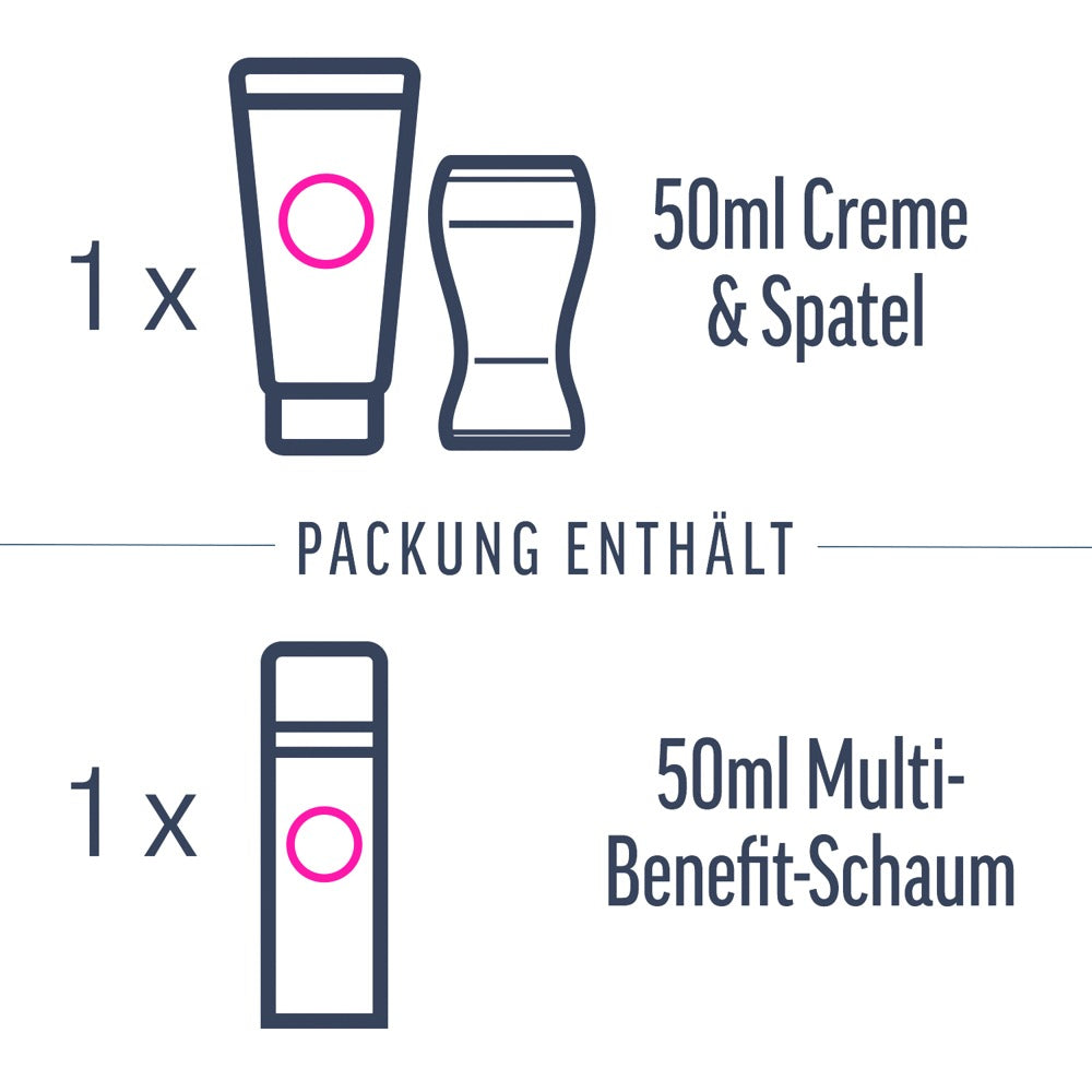 Veet XPERT Intimate Hair Removal Set Instructions
