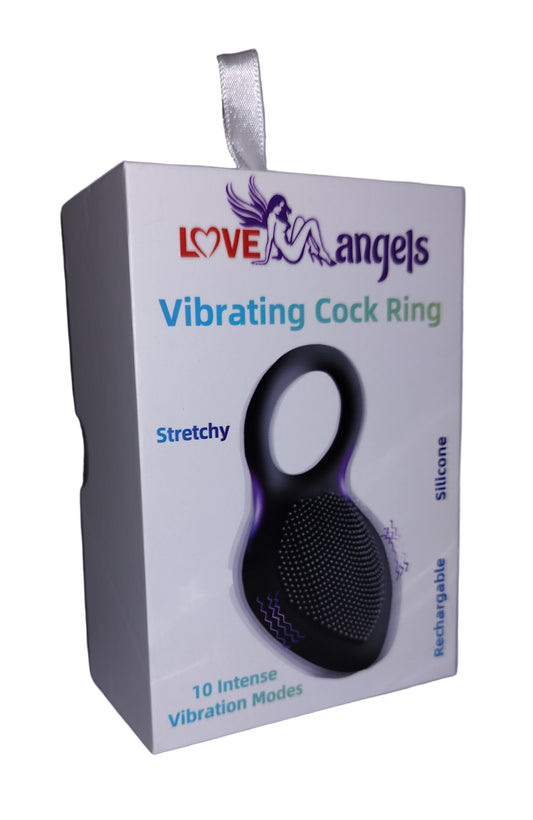 Vibrating Brush Cock Ring box