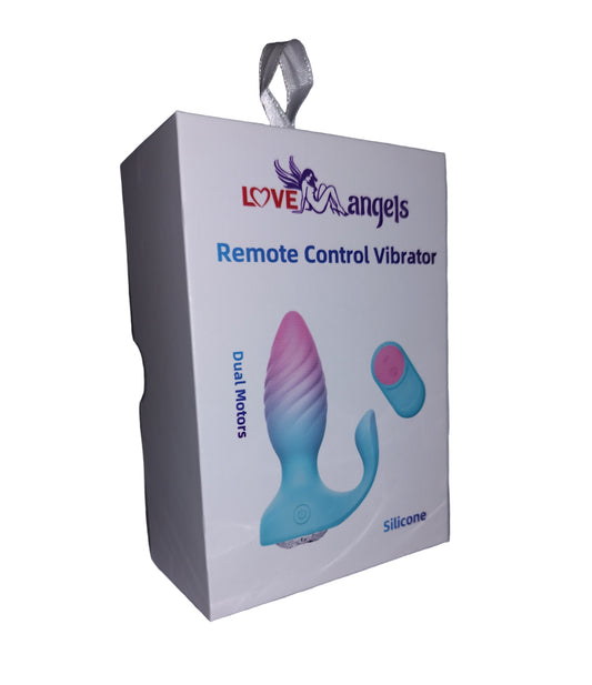 Vibrating Mermaid Plug With Remote box