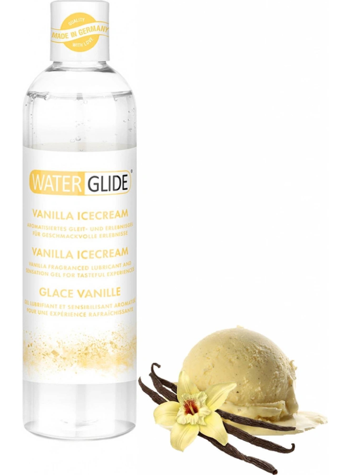 Waterglide 300ml Vanilla Ice Cream bottle