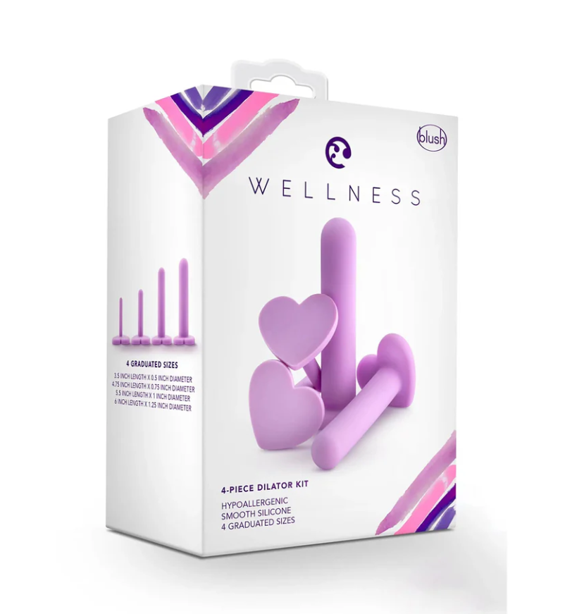 Wellness Silicone Vaginal Dilator Kit box