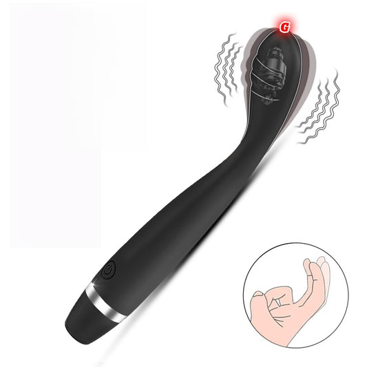 Loveangels Rechargeable Sleek Black G-Spot Vibe