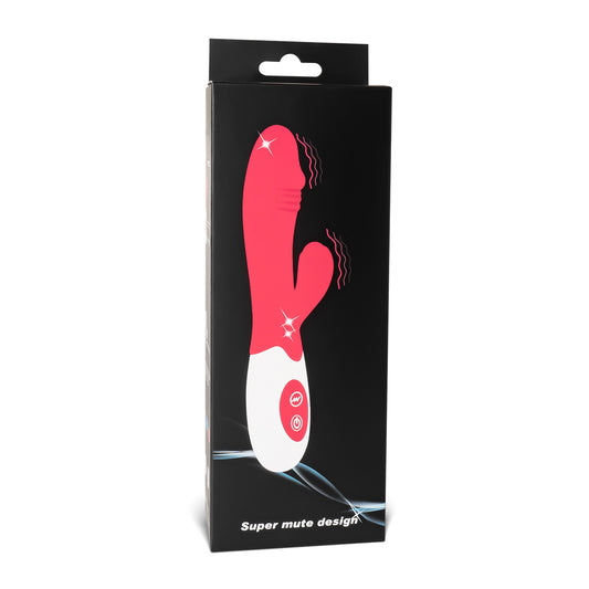 Loveangels Dual Motor Silicone Penis G-Spot Vibrator