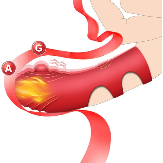 Loveangels Silicone Finger-Grip Vibrator