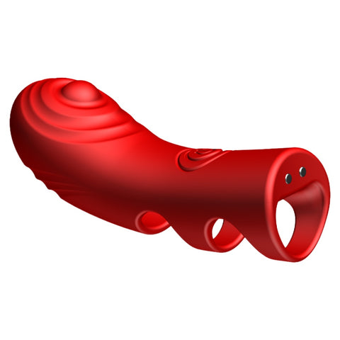 Loveangels Silicone Finger-Grip Vibrator