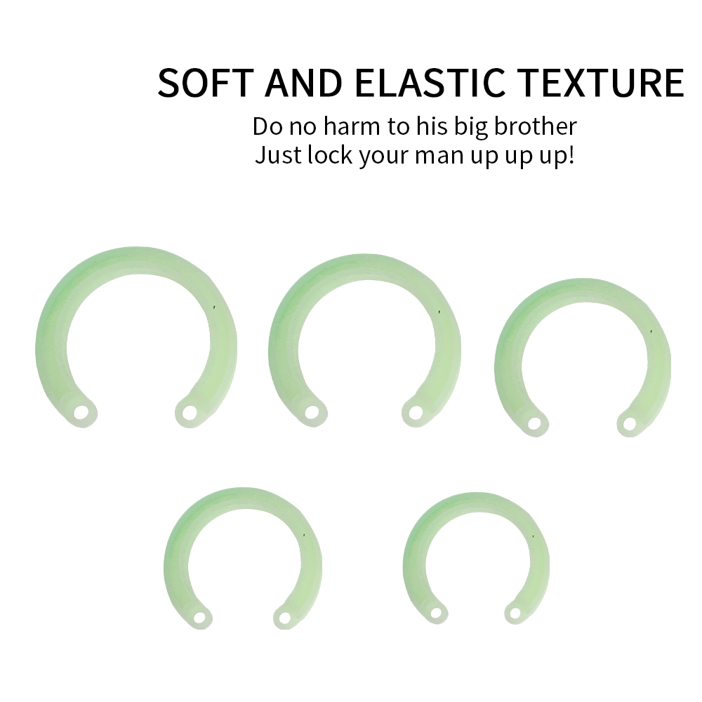 Loveangels Willy Locker Glow In The Dark Chastity Cage