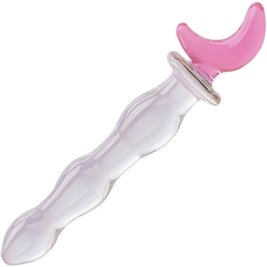 Loveangels Tempered Glass 8.5" Moon Dildo
