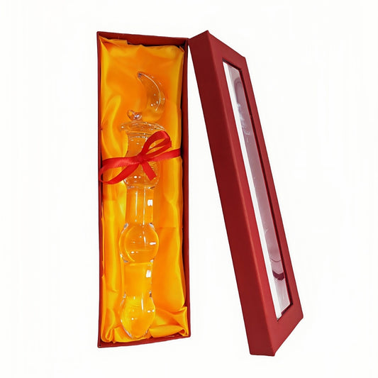 Loveangels Tempered Glass 8.5" Moon Dildo