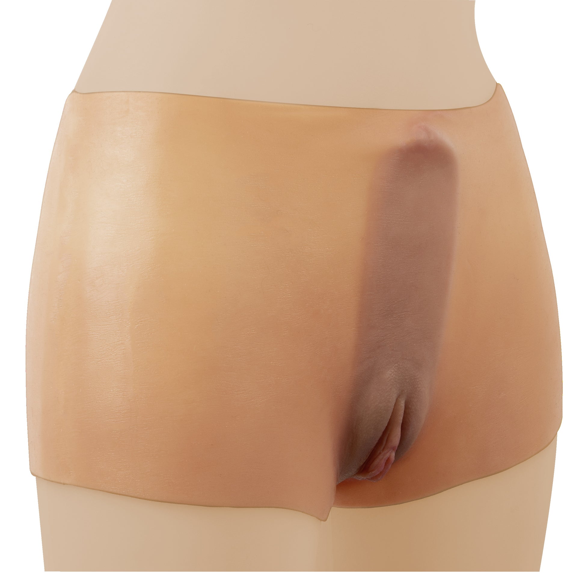 You2Toys Ultra Realistic Vagina Pants Size L on mannequin