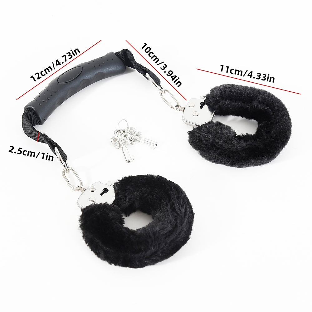 Loveangels Cuff Me Furry Cuffs With Handle