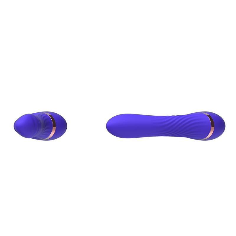 Action Rayden Detachable Rotating Beads Vibrator With Pulsation - Loveangels