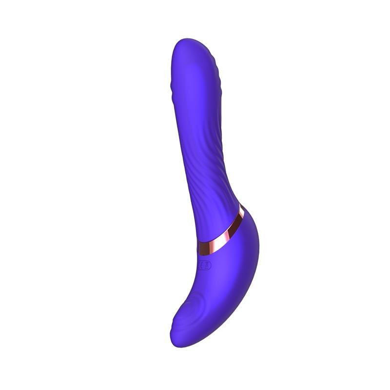 Action Rayden Detachable Rotating Beads Vibrator With Pulsation - Loveangels