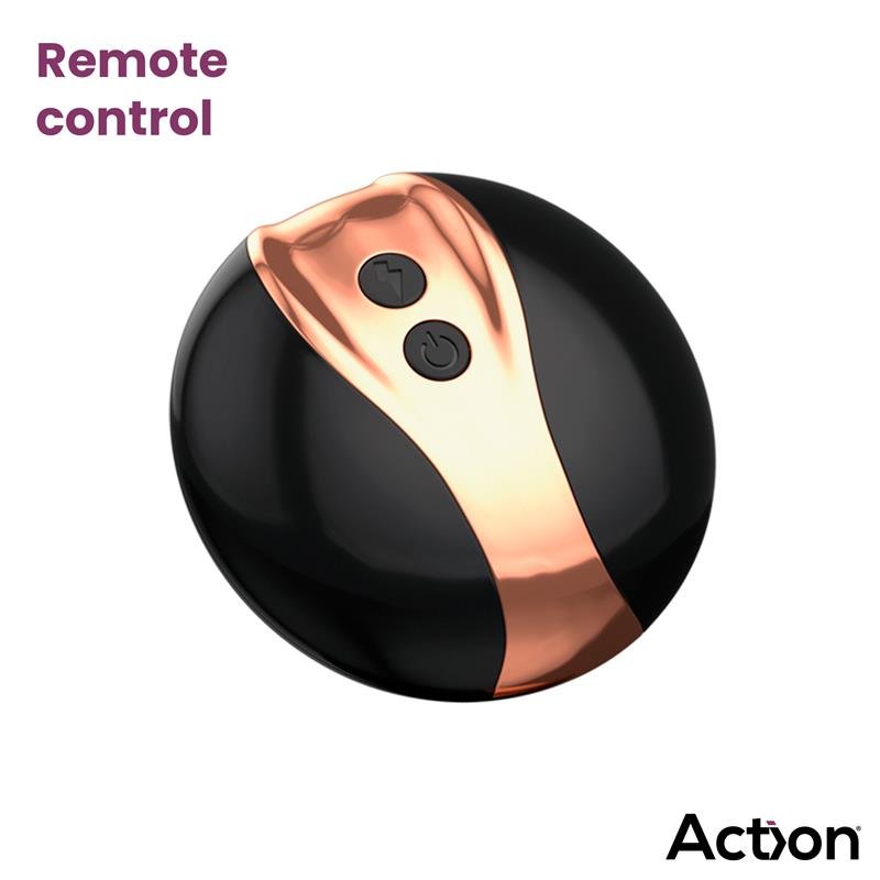 Action Roxer Vibrating, Heating and Thrusting Machine With Remote Control - Loveangels