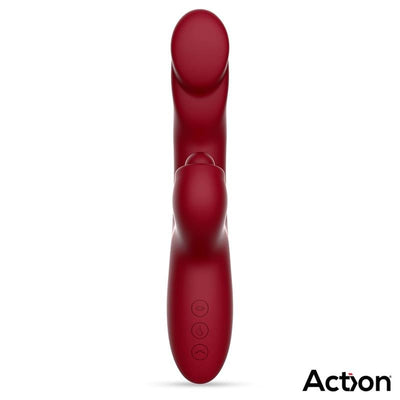 Action Velter Soft Clit Hitting Ball With Vibration And Heating Function - Loveangels