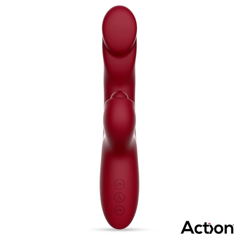 Action Velter Soft Clit Hitting Ball With Vibration And Heating Function - Loveangels