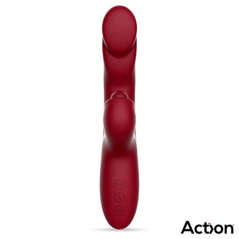 Action Velter Soft Clit Hitting Ball With Vibration And Heating Function - Loveangels
