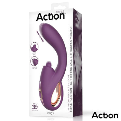 Action Vinca Soft Hitting Ball With Thrusting And Vibration - Loveangels