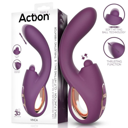 Action Vinca Soft Hitting Ball With Thrusting And Vibration - Loveangels